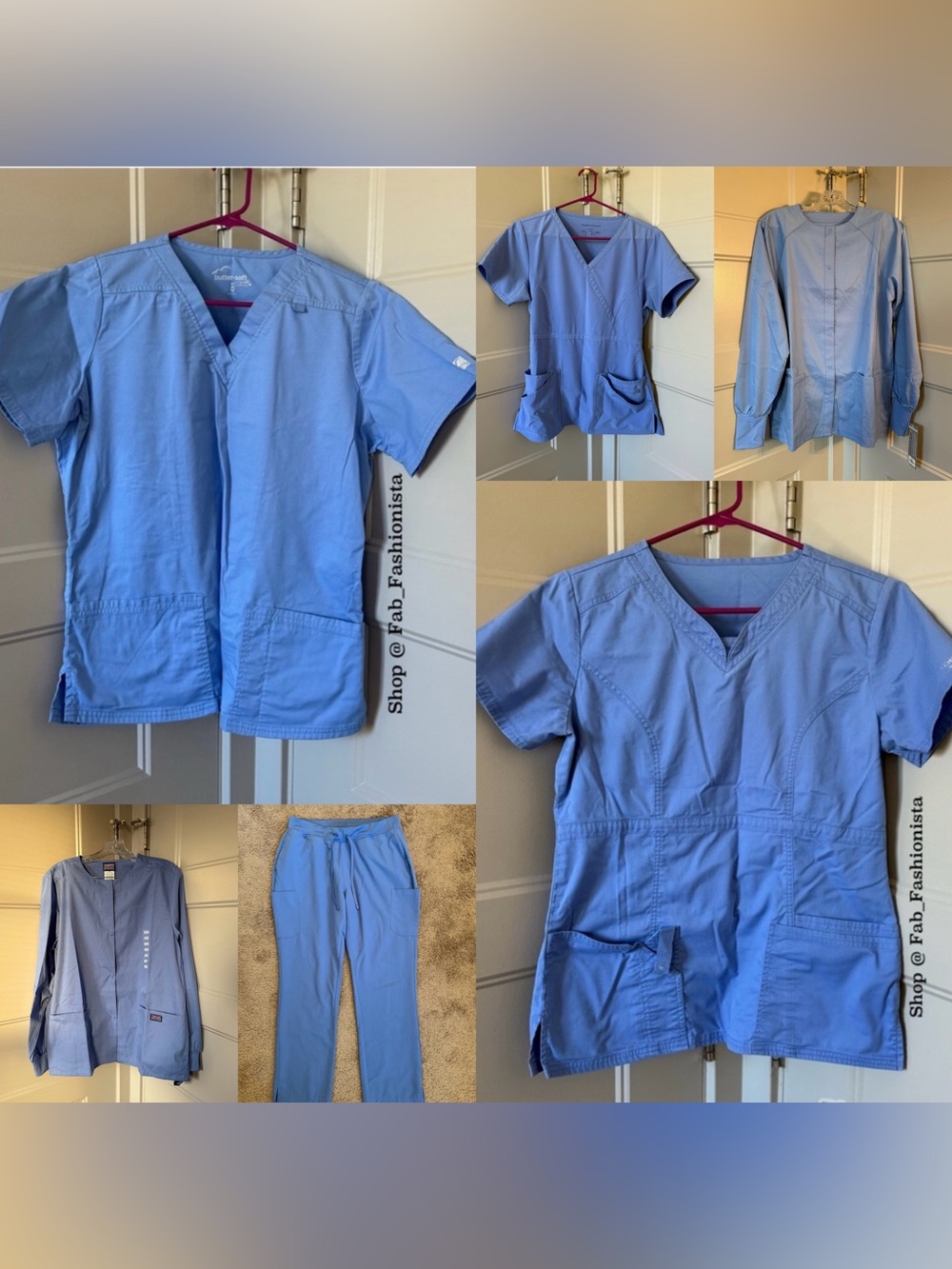 Ceil Blue Medical Scrubs Mandala Cherokee